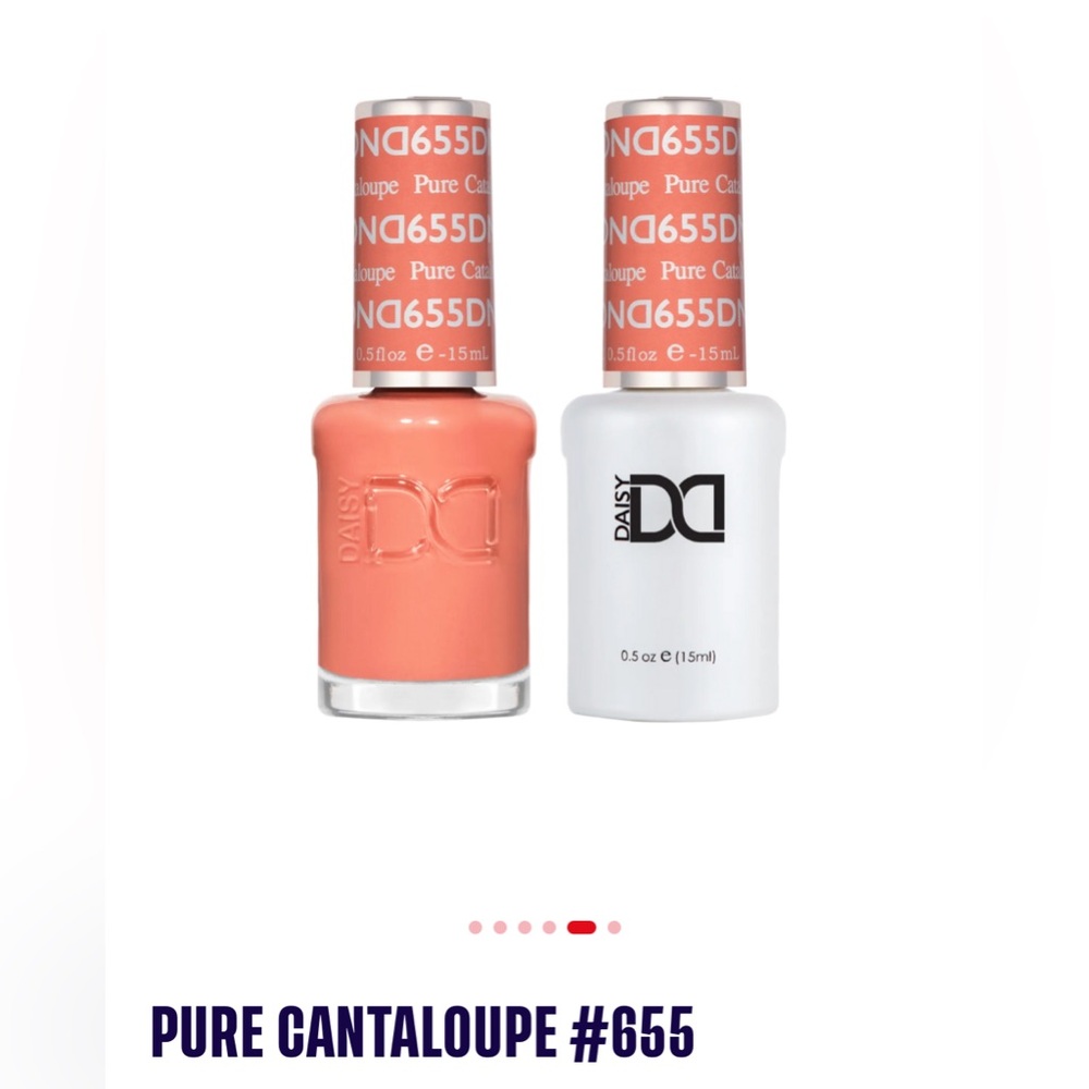DND Gel & Nail Polish Duo in Pure Cantaloupe #655